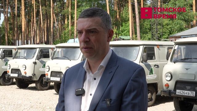 Автопарк томской лесоохраны пополнился автомобилями