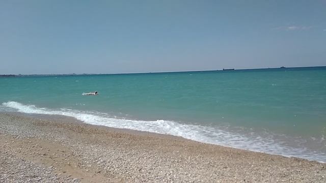 Обзор пляжа Любимовка июль 2020