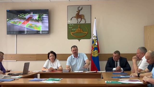 Заседание совета депутатов: о планах благоустройства пл. Победы