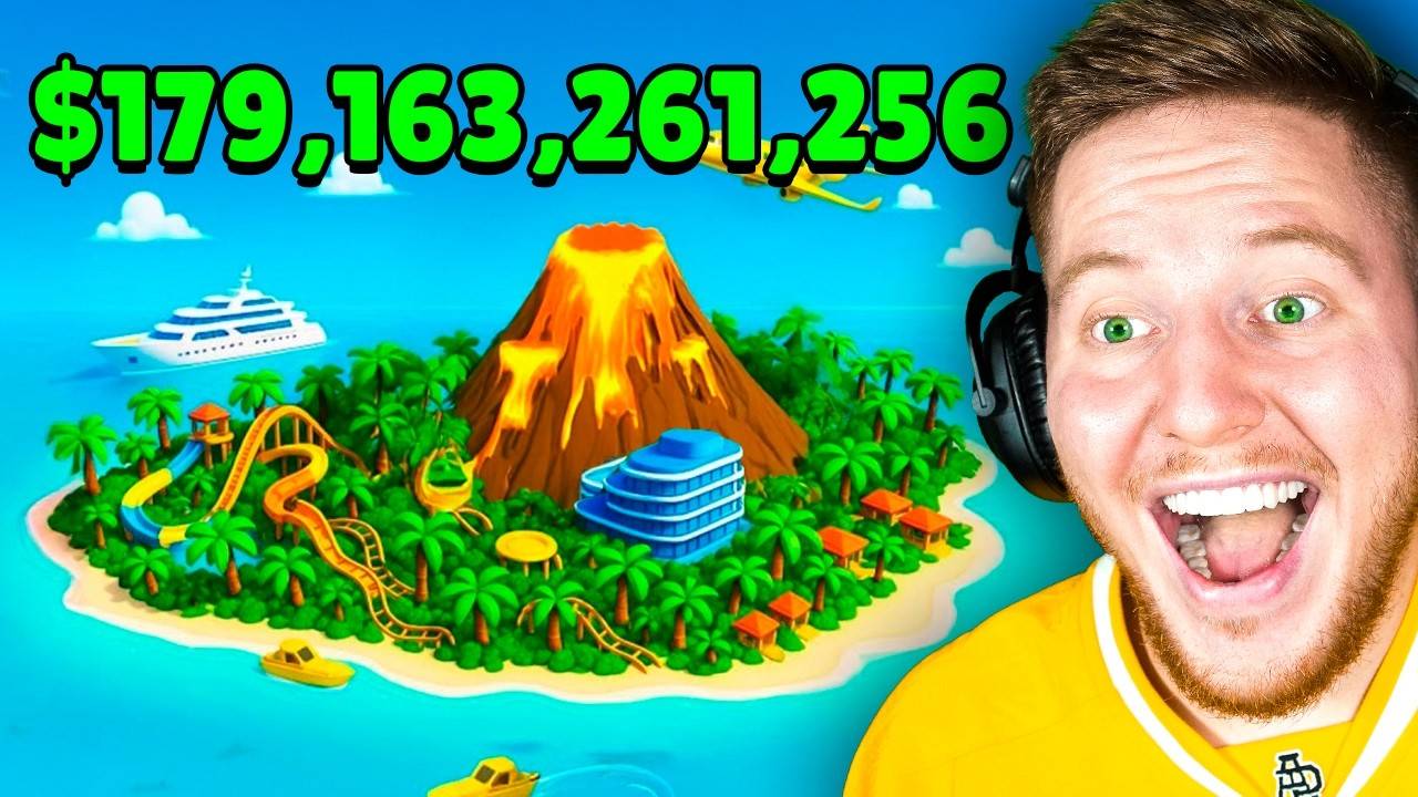 Я Потратил $179,163,261,256 на ОСТРОВ в Roblox