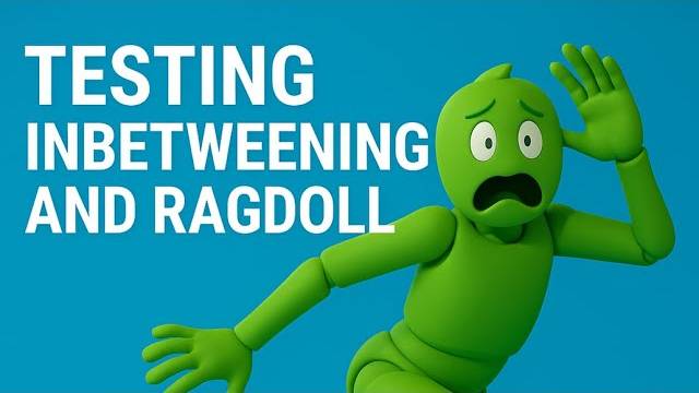 Может ли Cascadeur анимировать за вас? Тест Inbetweening & Ragdoll