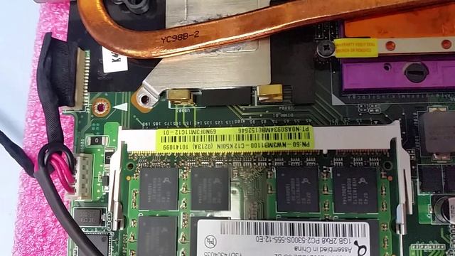 Матплата Asus K50IN заказ 19045 - контрольный запуск.