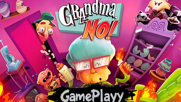 grandma NO ! Опять бабуля и внучек наведи порядок дома)