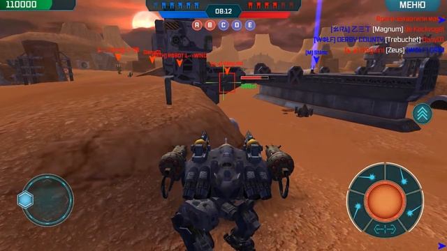 War Robots бой против Dany01, de Kackvogel, RODBOT.1--﹥WIND часть 1 • Обзор HAPPY ROBOT