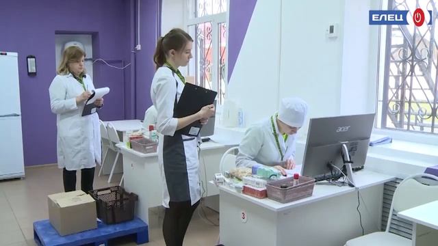 На базе Елецкого медколледжа проходит региональный этап Всероссийского чемпионата