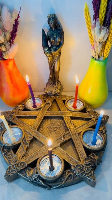 Тайный обряд со свечами: «Пламенный щит» 🕯️