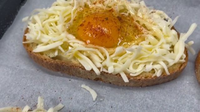 Завтрак на скорую руку из того что было в холодильнике