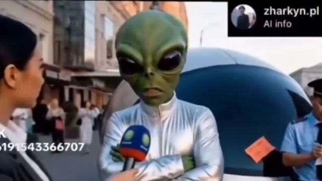 Даже гуманойд  офигел от Казахстанских мусоров .