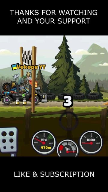 🎧 Is BUS The Best Today? 🎧 (Forest Mayhem 5) - Hill Climb Racing 2 #shorts #hcr2