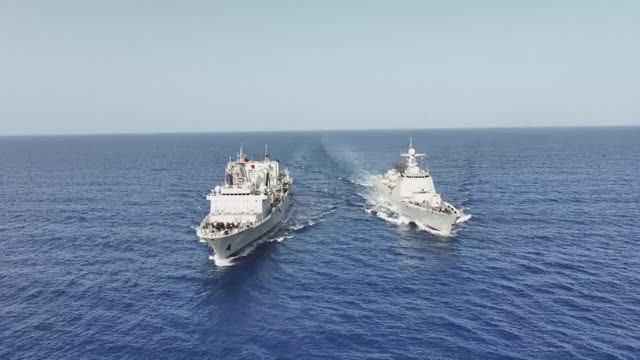 ⚓️ВМС Китая провели учения в Аденском заливе
