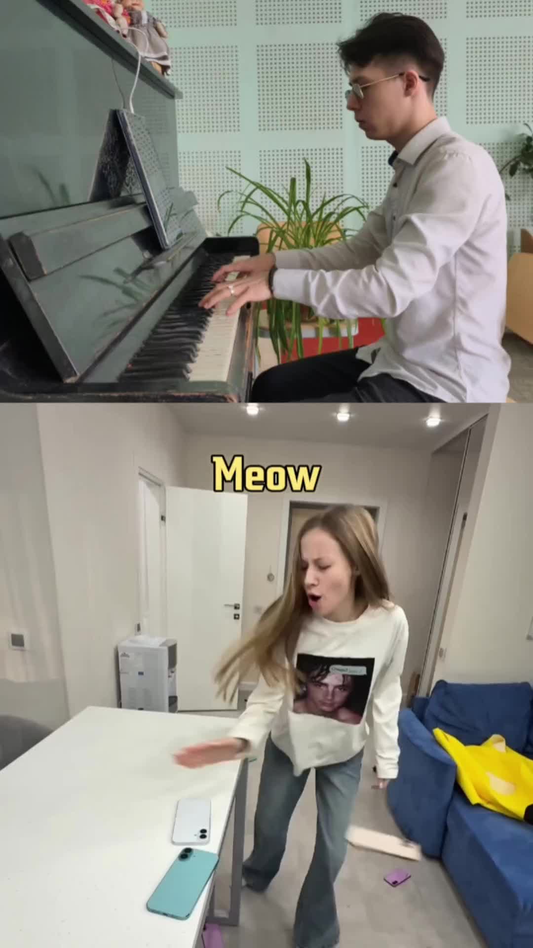 Meow meow? Cat mode 😻