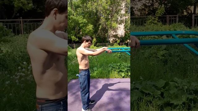 Хотите делать выходы на две !!! - тренируйте высокие подтягивания !!! ✌️✌️✌️