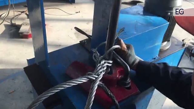 Гидравлический станок для заплетки строп AFA-32
