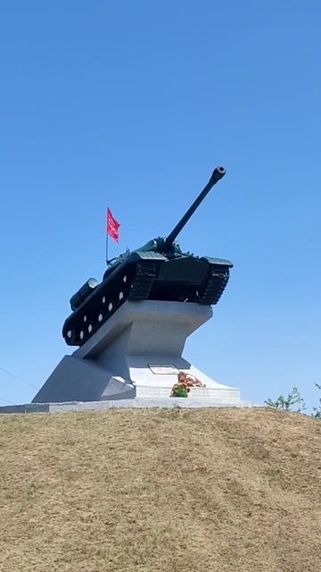 ИС-3 Памятник, по дороге в Седово.