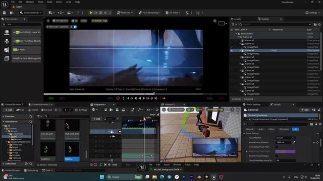 УЧИМСЯ ДЕЛАТЬ КРУТОЙ CINEMATIC с НУЛЯ в UE5 (часть 16)