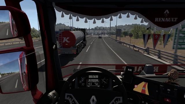 Euro Truck Simulator 2 I SCS - Cupid's Express Event. I  Каламата (Kalamata) - Афины (