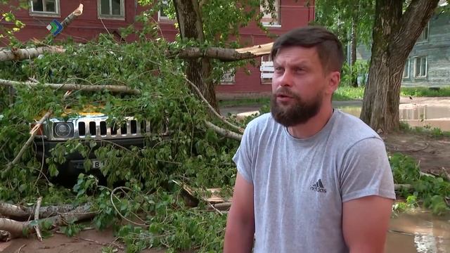 Сыктывкар пережил разгул стихии