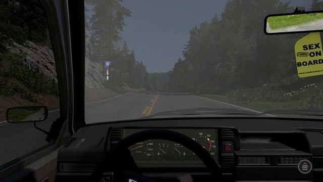 Езжу на ваз 2109 в BeamNG.Drive