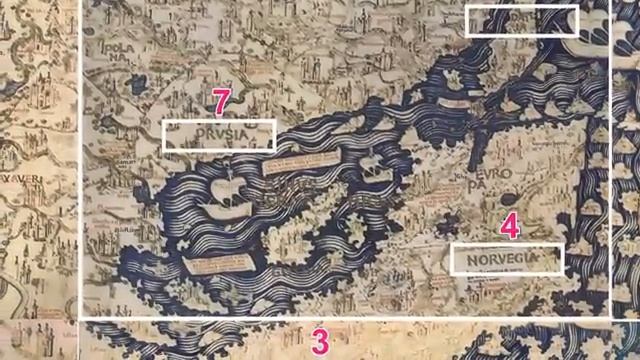 Древние, «доисторические», или просто ПЕРВЫЕ карты были на русском языке.