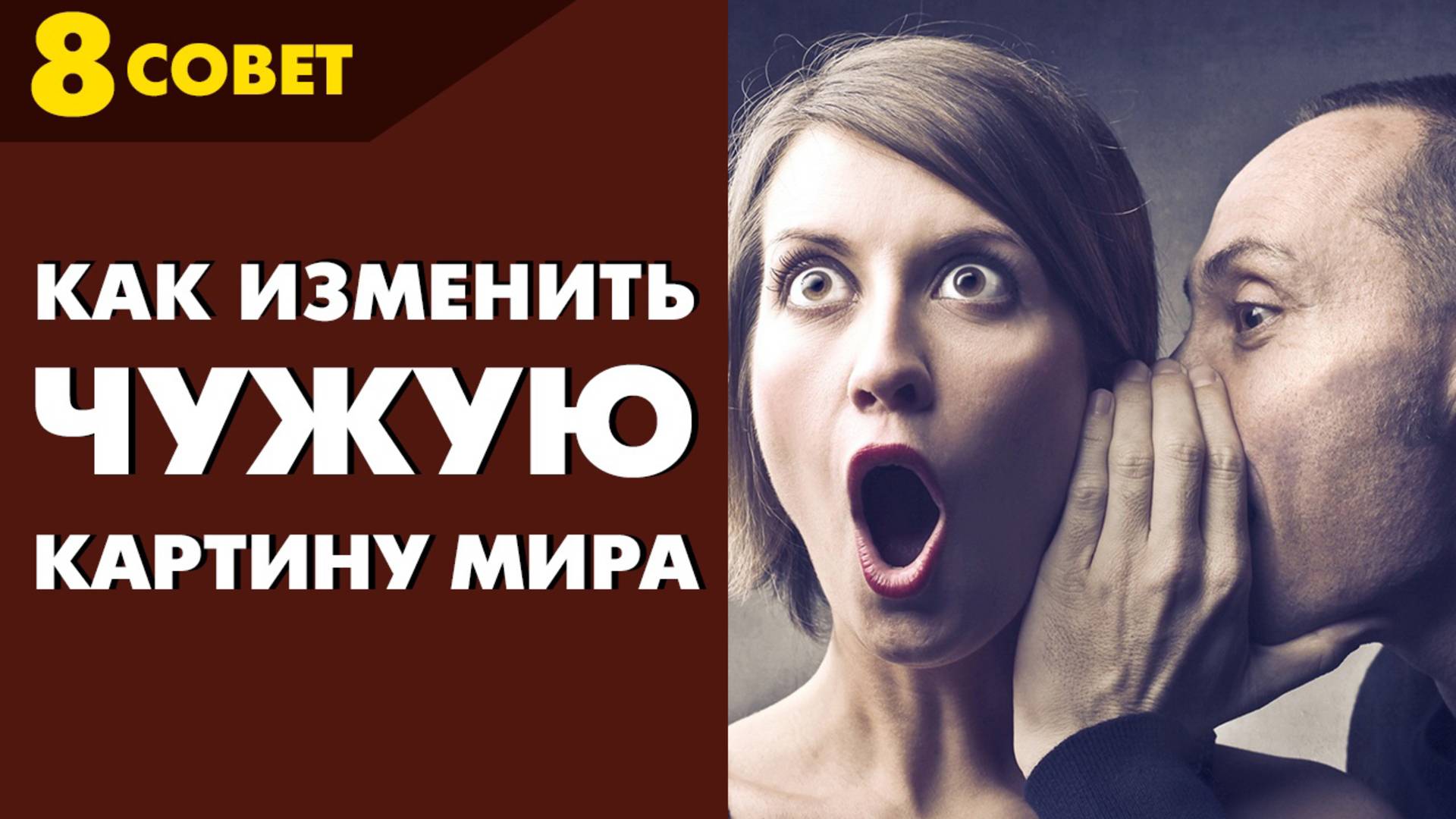 Совет №8: Как Убедить ЧЕЛОВЕКА ( Заставить Сделать то что ты Хочешь!)
