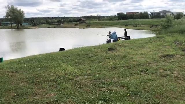 поимка на малом водоёме