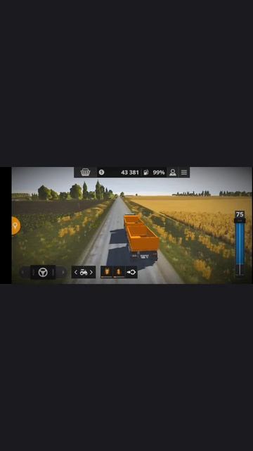 Отвожу гроши зерна на камазе👍😍#КАМАЗ #гроши #fs20 #ферме #андроид