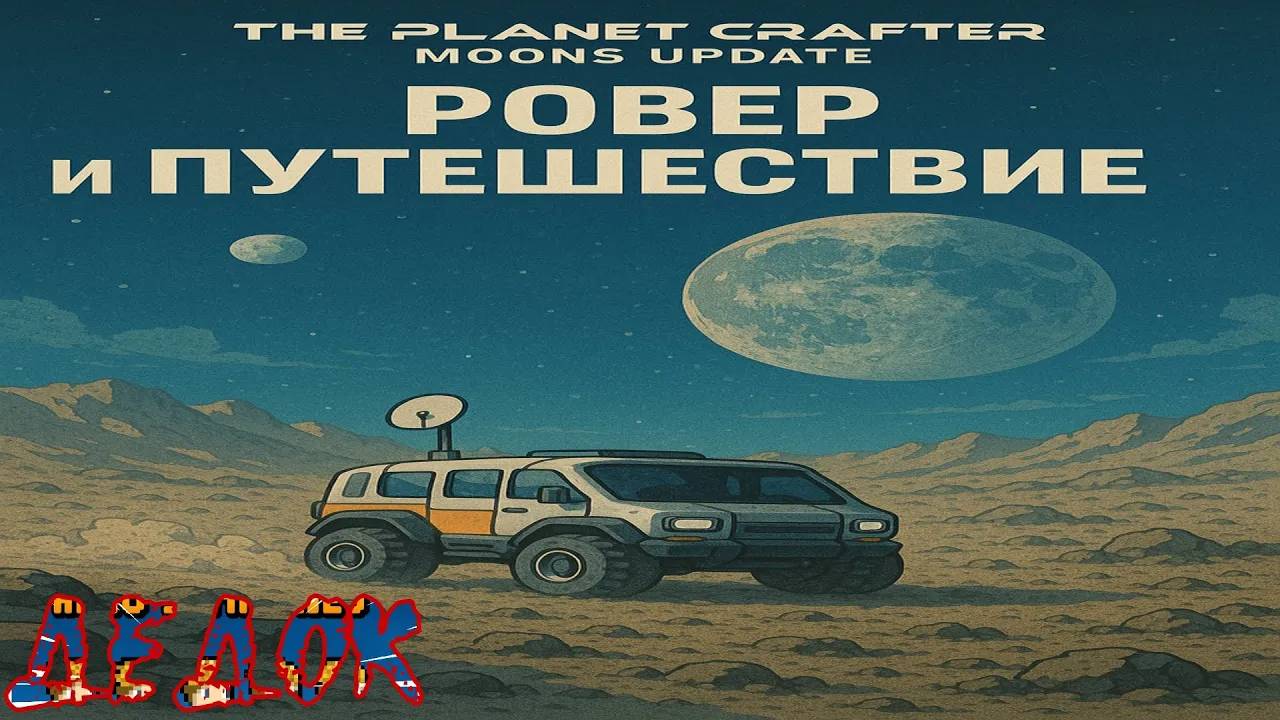 РОВЕР И ПУТЕШЕСТВИЕ  The Planet Crafter Moons Update