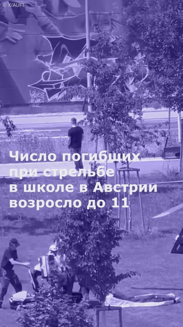 Число погибших при стрельбе в школе в Австрии возросло до 11