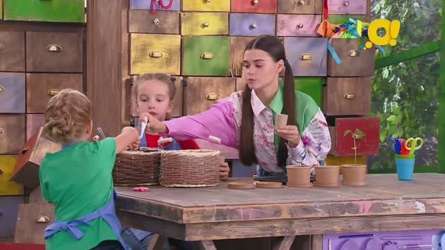 Как сделать горшки для фасоли из втулок? Смотри программу "Зелёный проект" на телеканале "О!"