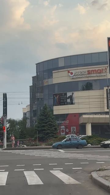 Новые светофоры возле «Донецк Сити»