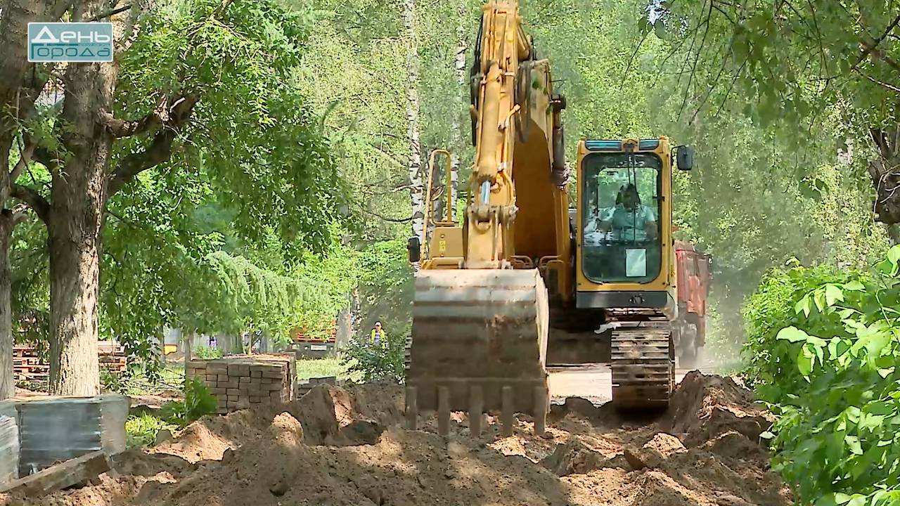 Благоустройство бульвара по нацпроекту в Щербинках-2