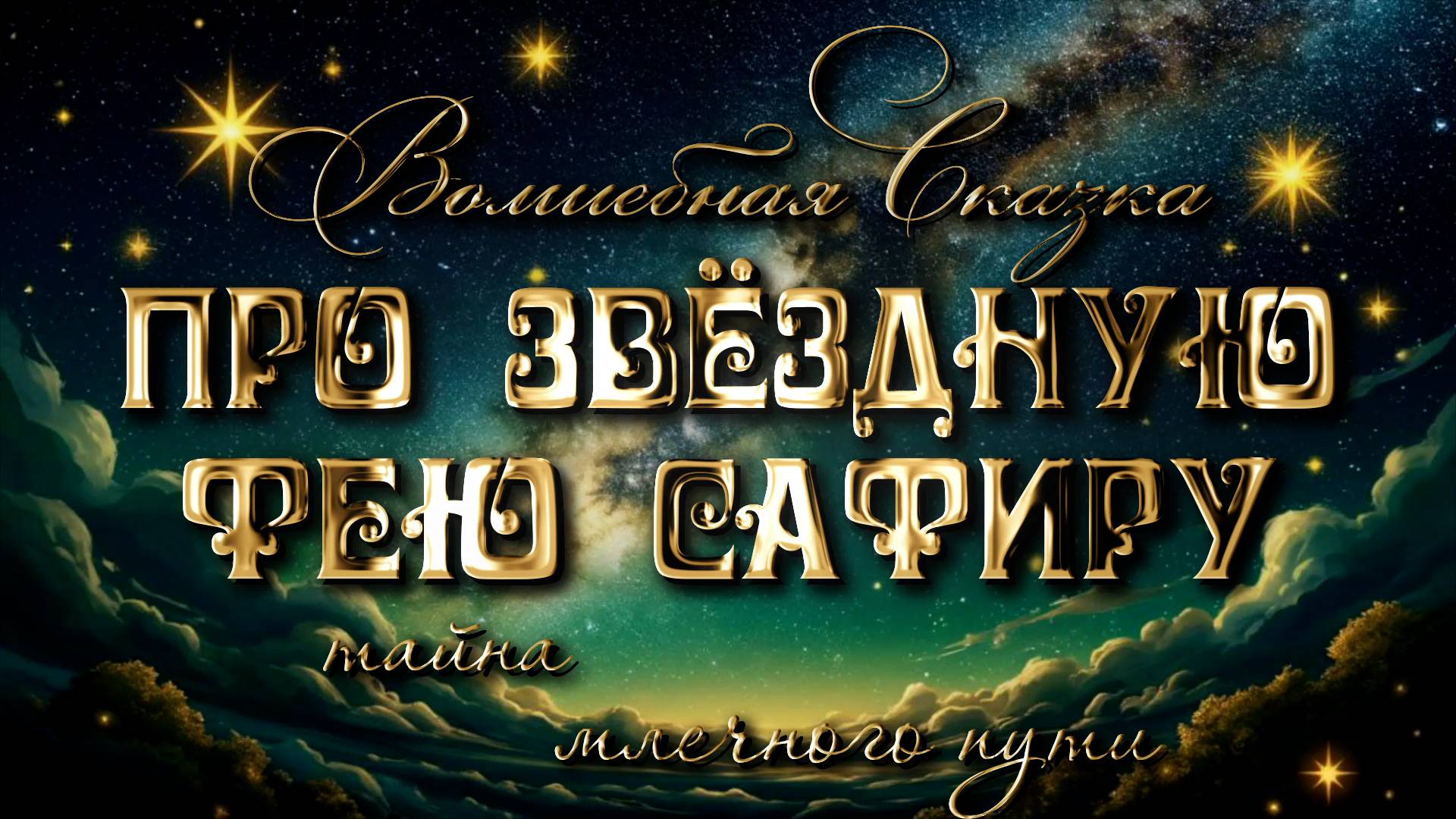 Сказка про фею Сафиру. Тайна млечного пути.