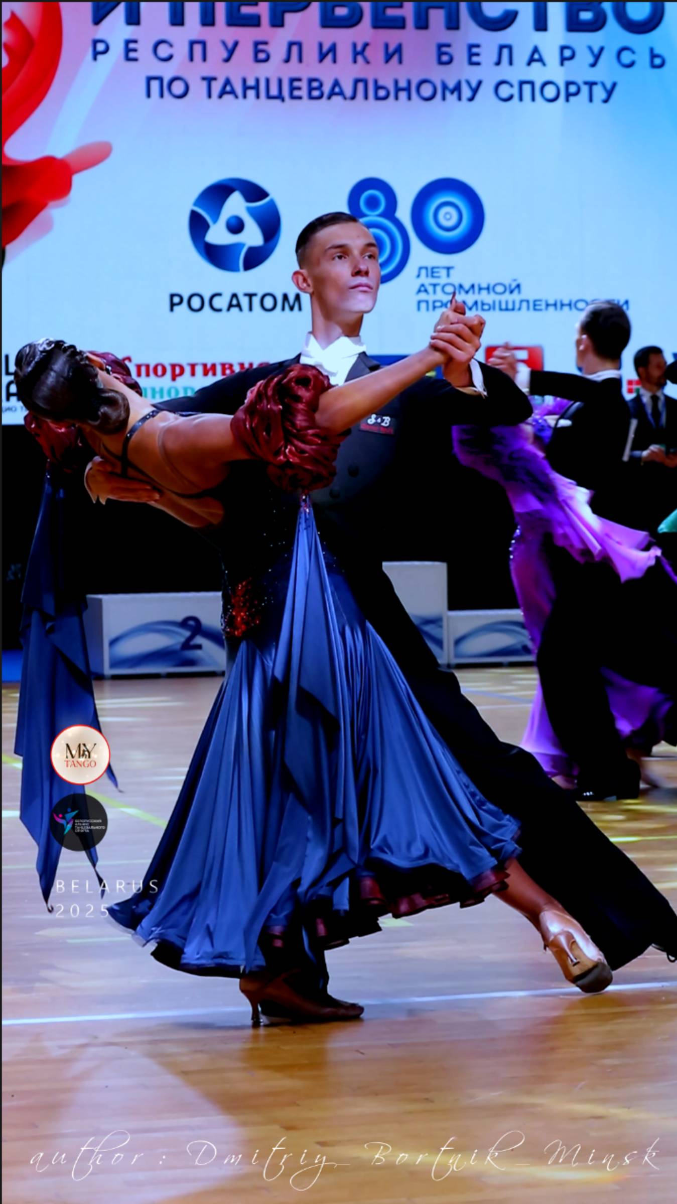 Гусаковский Тимофей и Шаповалова Дарья  Молодежь до 21 - St 🏆 #ЧемпиПервРБ2025 🏆
