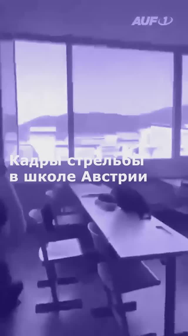 Кадры стрельбы в школе Австрии