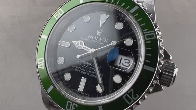 Rolex Submariner Date 'Kermit' ref.16610LV