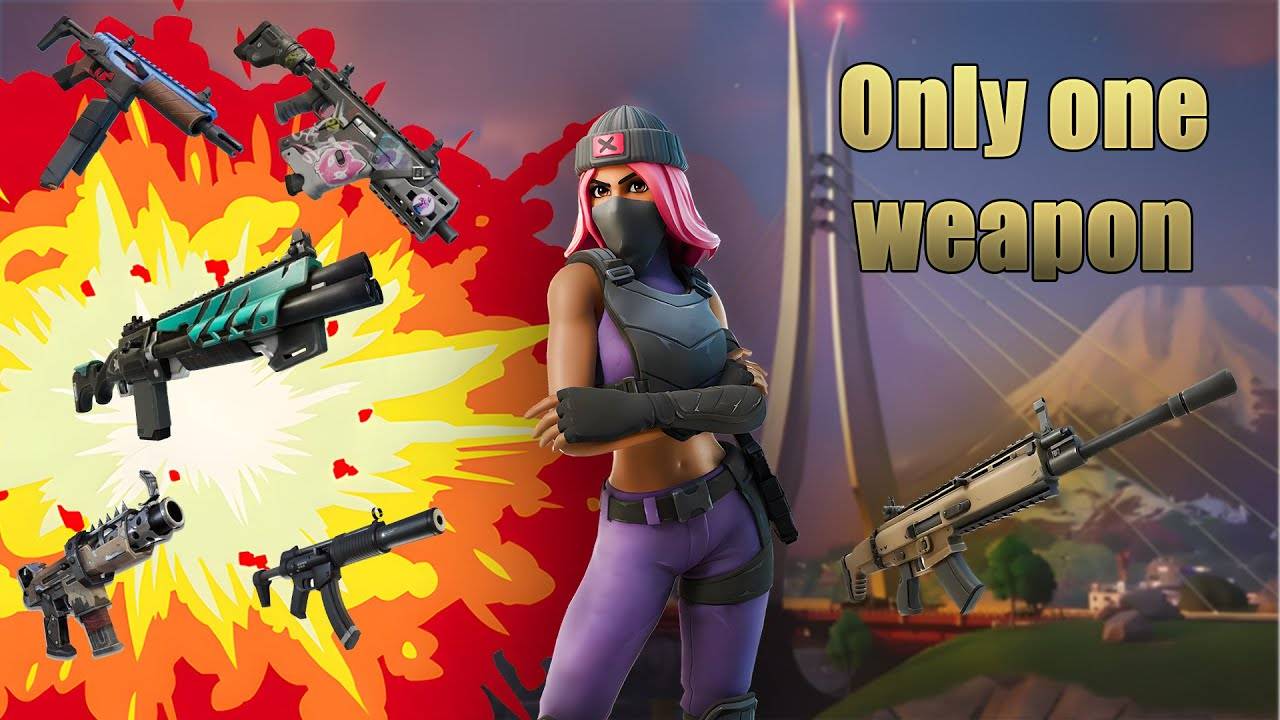 I Played a Whole Match with ONE Weapon... Insane Ending