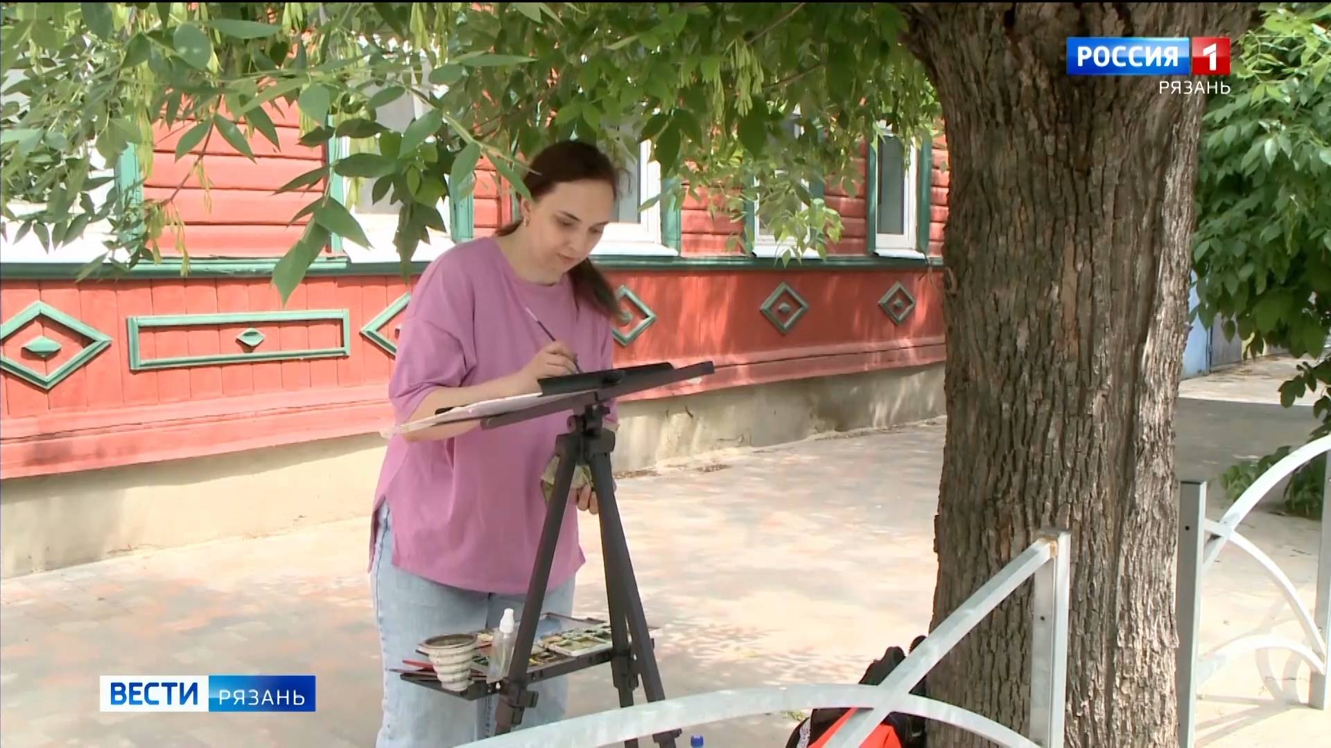 Рязанские художники вышли на пленэры