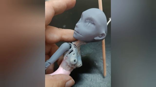 КУКЛА КОШМАРОВ своими руками: Пауки, Личинки и... (Вы точно не готовы) 🕷 / OOAK Monster High