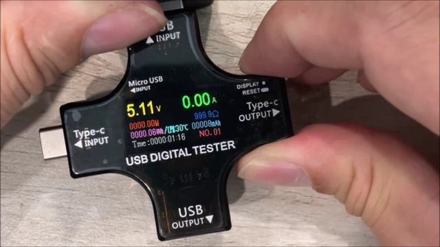 USB-тестер DC Type-C PD Цифровой вольтметр