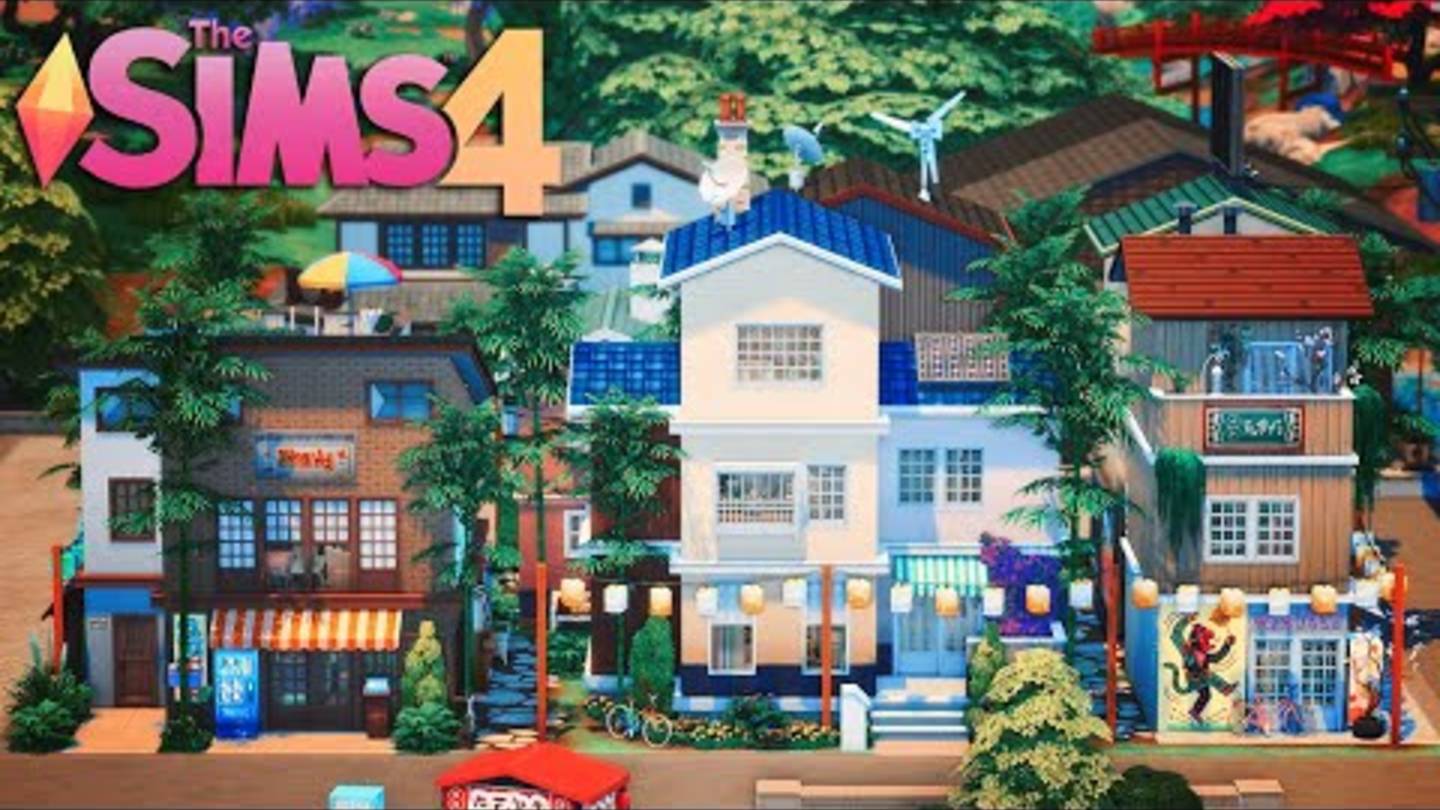 Как построить ШЕСТЬ БИЗНЕСОВ на одном участке？ ⧸⧸ The Sims 4