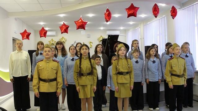 Хор военное попурри отчетный концерт