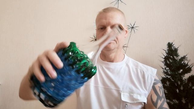 Кольчужное плетения, из горлышек пластиковых бутылок