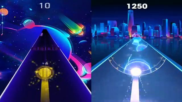Dancing Road VS Beat Roller