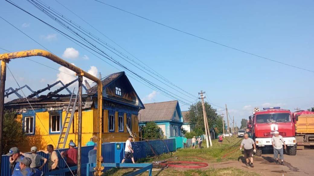 Трое детей погибли при пожаре в Башкирии
