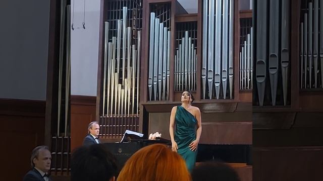 Элеонора Макарова
Чилеа Ария Адрианы Лекуврер из оперы Адриана Лекуврер
МГК гос.экз  9.06.2025