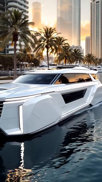 Cadillac Yacht #shorts #superyacht #luxuryyachtlife #automobile #miami