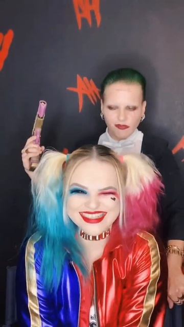When Harley Quinn again makes Joker angry