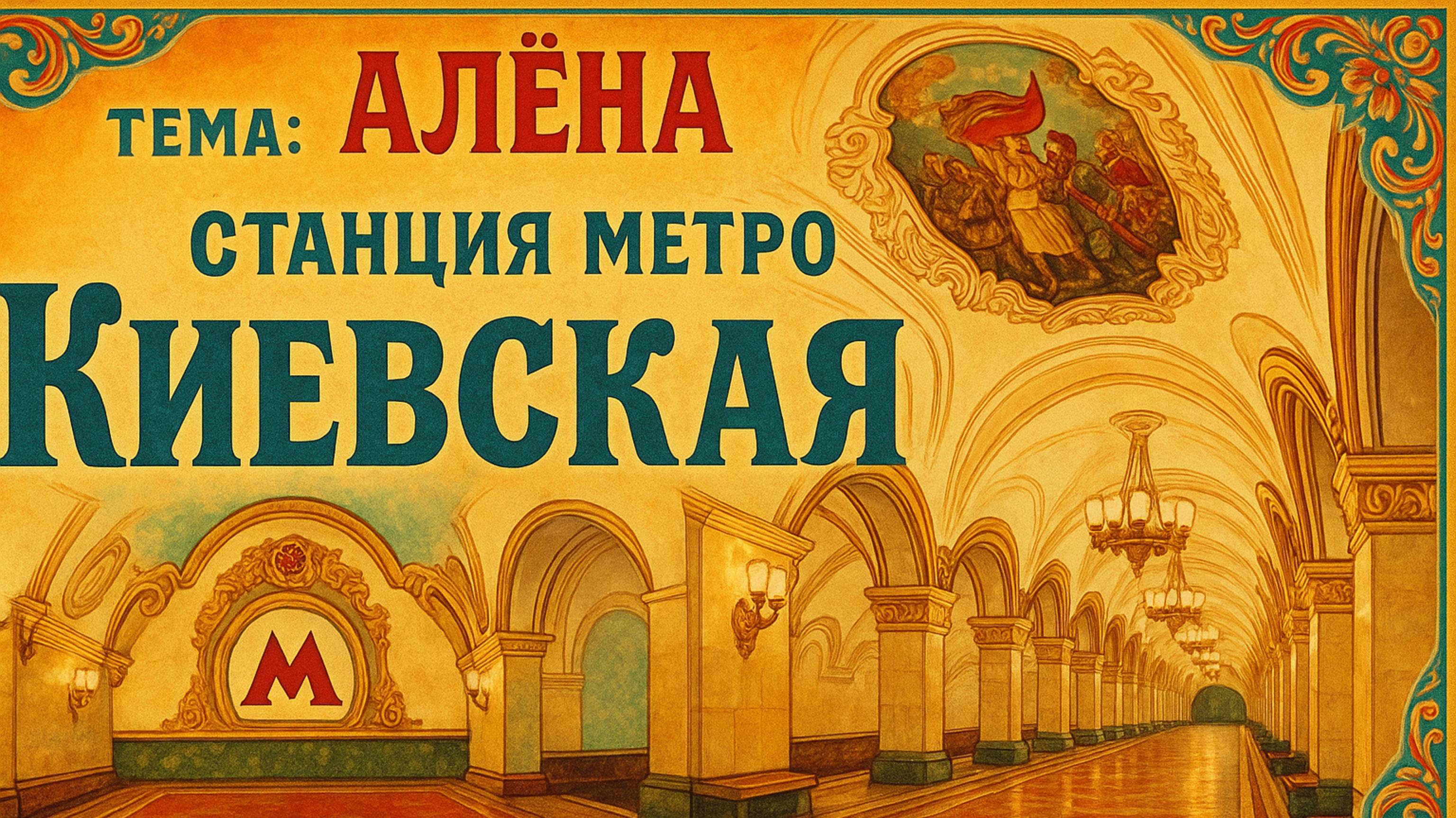 Алёна - Тема: Станция метро "Киевская" #Спикеркафе