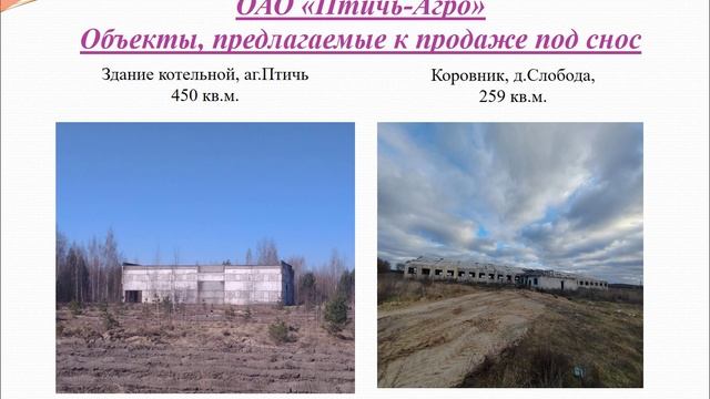 Объекты недвижимости Петриковского района