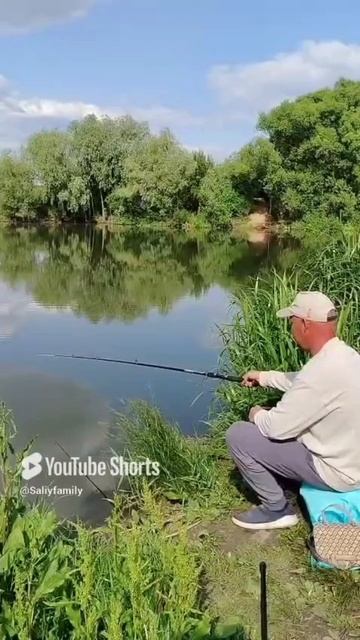 А вы любите такие моменты 🎣🎣🎣 ( рыбалка)